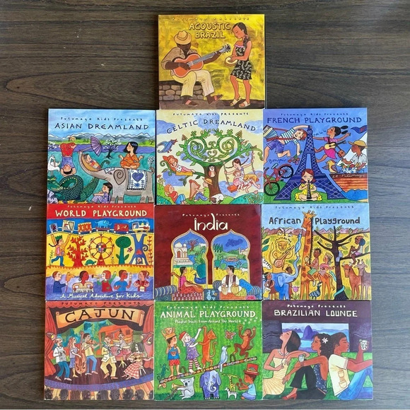 Putumayo Kids World Music CD Bundle - Picture 1 of 8